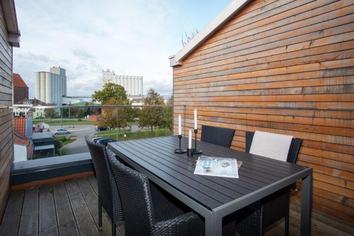 Haus-Wilhelmsplatz-Wohnung-Heimathafen Heiligenhafen Eksteriør billede